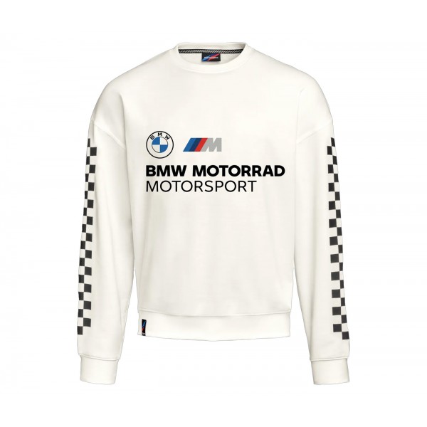 BMW Motorrad Φούτερ Μακρυμάνικο M Motorsport Unisex Λευκό ΕΝΔΥΣΗ BMW Motorrad Φούτερ Μακρυμάνικο M Motorsport Unisex Λευκό ΕΝΔΥΣΗ